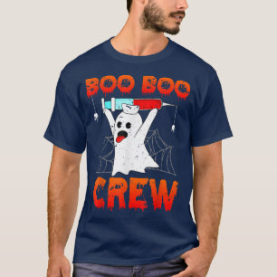 Boo Boo Crew Shirt Ghost Funny Halloween Costume N