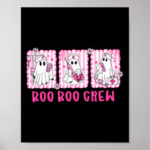 Boo Boo Crew Spooky Season Happy Halloween Funny G Poster