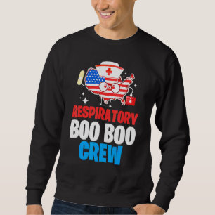Boo Boo Crew Tee American Flag 4th Of July Usa Nur