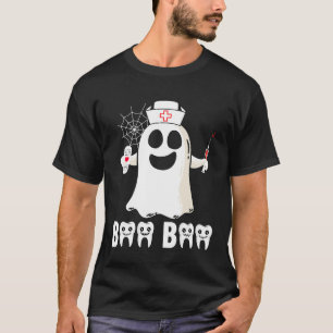 Boo Boo Dental Nurse Halloween Men Women Dentist C T-Shirt
