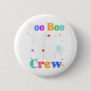 Boo Boo Funny Crew Halloween Doctor Nurse Nursing 6 Cm Round Badge