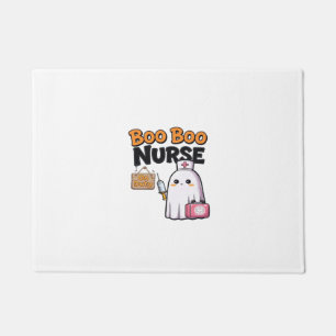 Boo Boo Nurse On Duty Classic T-Shirt Doormat