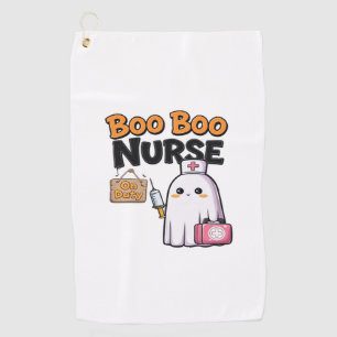 Boo Boo Nurse On Duty Classic T-Shirt Golf Towel