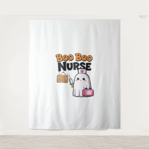 Boo Boo Nurse On Duty Classic T-Shirt Tapestry