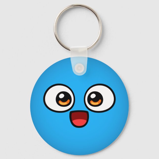 Boo Button Keychain (Front)