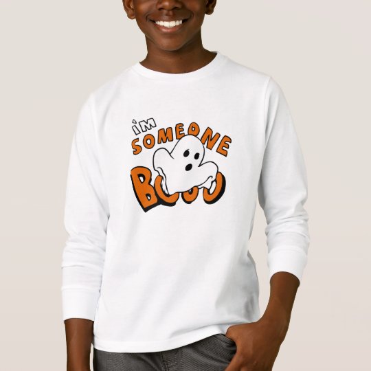 Boo - cartoon ghost - baby ghost - funny ghost T-Shirt