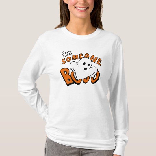 Boo - cartoon ghost - baby ghost - funny ghost T-Shirt