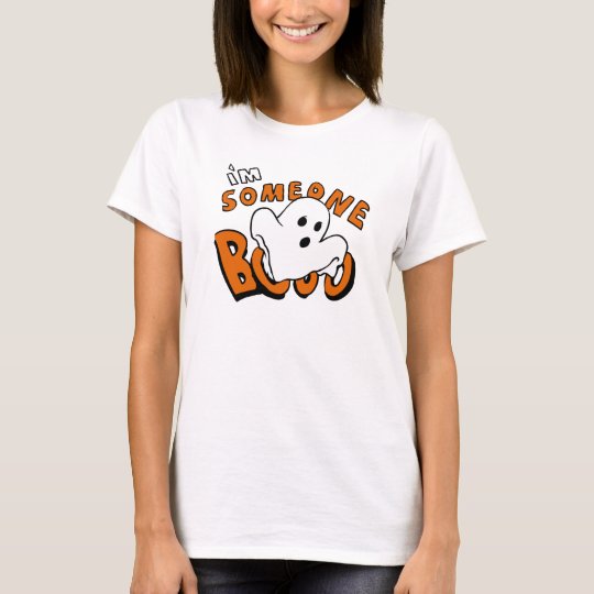 Boo - cartoon ghost - baby ghost - funny ghost T-Shirt