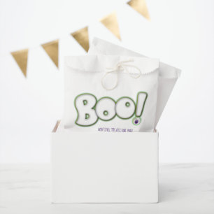 BOO Cartoon Ghost Eyes Halloween Candy Favour Bag