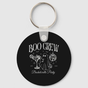 Boo Crew Chelorette Party Halloween Witchy Bridal  Key Ring