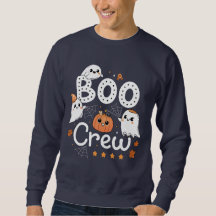 Boo Crew Cute Halloween Ghosts and Pumpkin