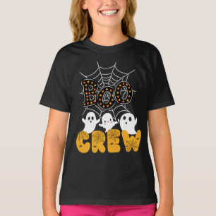 Boo Crew Family Matching Funny Halloween T-Shirt