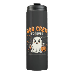 Boo Crew Forever Halloween Ghost Design_1 Thermal Tumbler