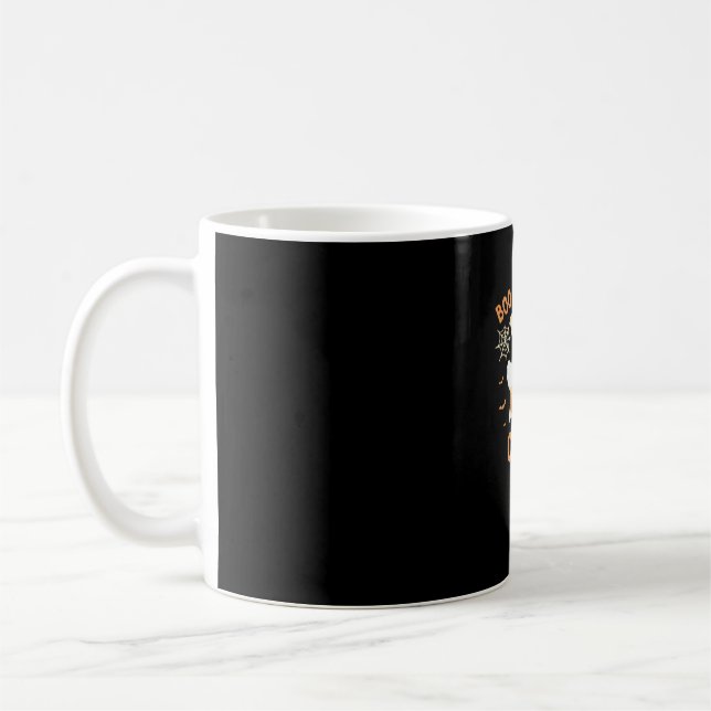 Boo Crew Funny Ghost Spooky Halloween Nurse T-Shir Coffee Mug (Left)
