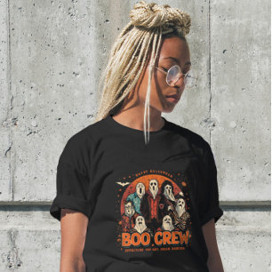 Boo Crew Funny  T Rex Retriever Vintage Tee