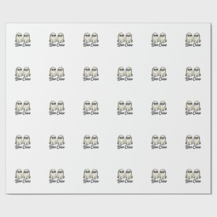 Boo Crew Ghosts Vintage Halloween Shirt Design_1 Wrapping Paper