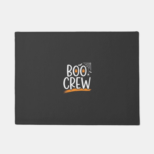 Boo Crew Halloween Ghost Design_1 Doormat (Front)