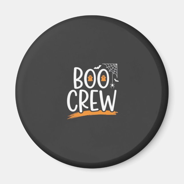 Boo Crew Halloween Ghost Design_1 Magnet (Front)