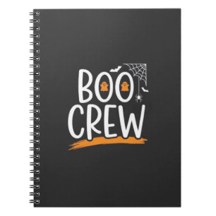 Boo Crew Halloween Ghost Design_1 Notebook