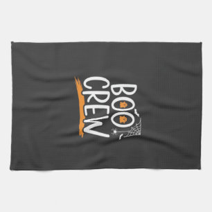 Boo Crew Halloween Ghost Design_1 Tea Towel