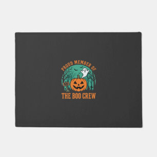 Boo Crew Halloween Ghost Pumpkin Design_1 Doormat