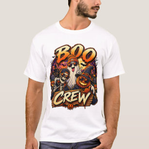 Boo Crew Halloween Ghosts T-Shirt