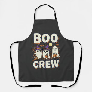 Boo Crew Halloween Ghosts Vector Design_1 Apron