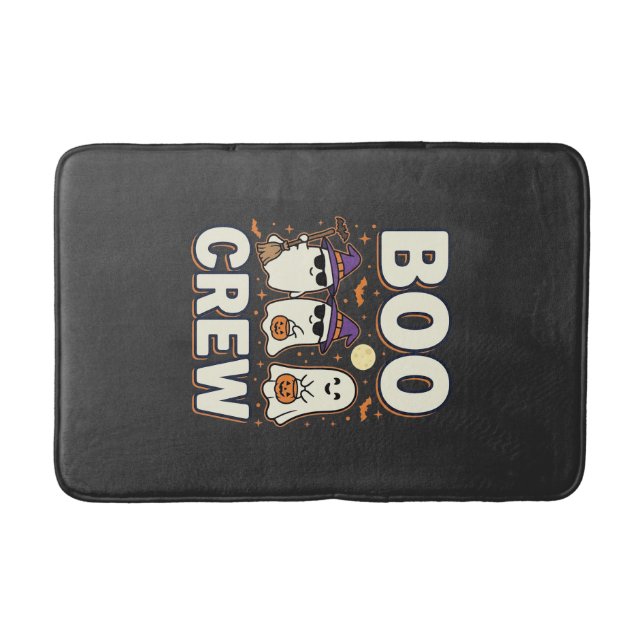 Boo Crew Halloween Ghosts Vector Design_1 Bath Mat (Front)
