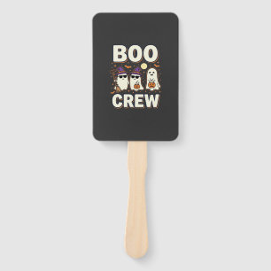 Boo Crew Halloween Ghosts Vector Design_1 Hand Fan