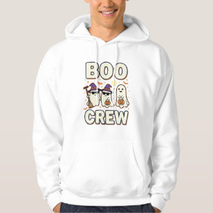 Boo Crew Halloween Ghosts Vector Design_1 Hoodie