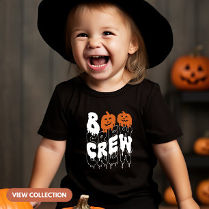 Boo Crew Halloween Matching Family Toddler T-Shirt