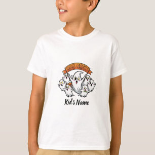 Boo Crew Halloween Personalise Family T-Shirt