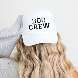 Boo Crew Halloween Trucker Hat