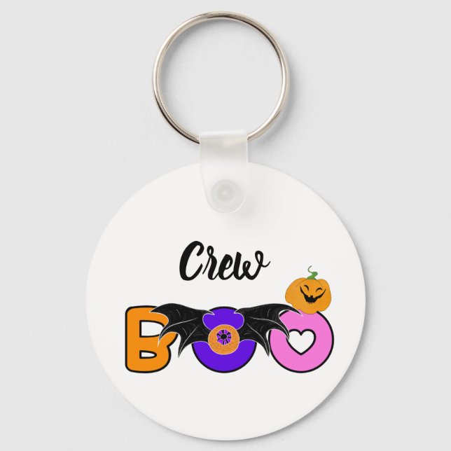 Boo crew key ring (Front)