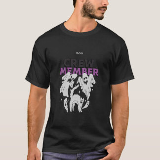 Boo Crew Member Halloween T-Shirt