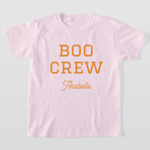 Boo Crew Monogrammed Halloween T-Shirt