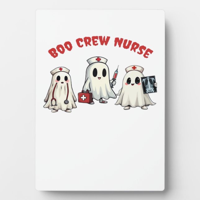 BOO CREW NURSE Essential T-Shirt Plaque (Front)