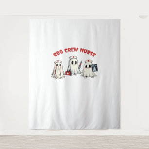 BOO CREW NURSE Essential T-Shirt Tapestry