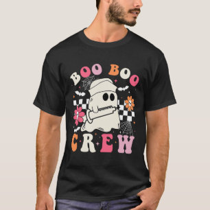 Boo Crew Nurse Halloween Outfits For Women Men Kid T-Shirt