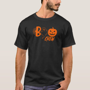 Boo Crew Retro Halloween Matching Family Group Nur T-Shirt