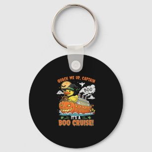 Boo Cruise Ducks Halloween Booze Cruiser Essential Key Ring