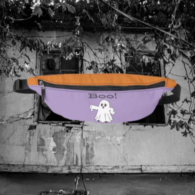 Boo! Cute Ghost Funny Halloween Fanny Pack (Creator Uploaded)