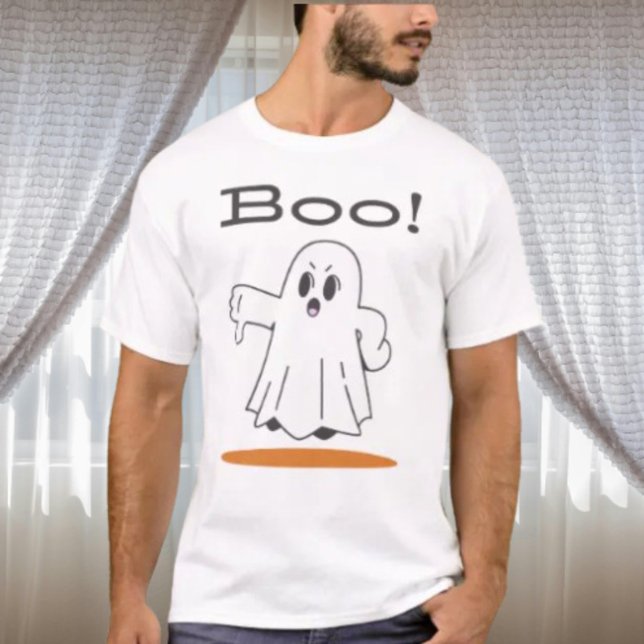 Boo! Cute Ghost Funny Halloween Shirt (Creator Uploaded)