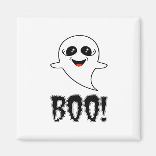 Boo! Cute Little Halloween By Lucas Retro Classic Magnet