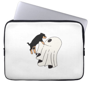 Boo Dog Halloween Dog Spooky Laptop Sleeve