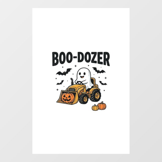 Boo-Dozer Halloween Ghost Bulldozer Design_1 (Sheet)