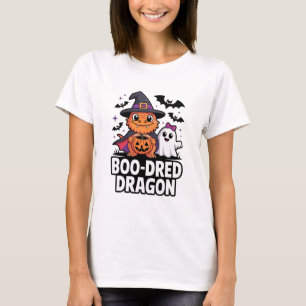 Boo-Dred Dragon Halloween Design T-Shirt