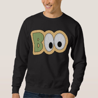 BOO Eyeballs Halloween Art Sweatshirt