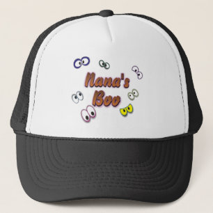 BOO EYES NANA TRUCKER HAT