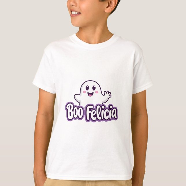 Boo Felicia Ghost T-Shirt (Front)